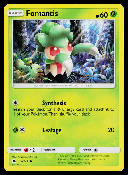 SM Base Set #14/149 Fomantis