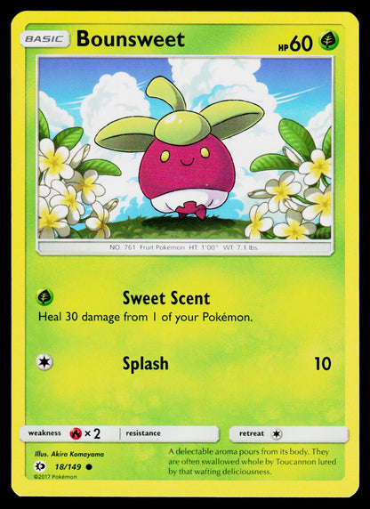 SM Base Set #18/149 Bounsweet