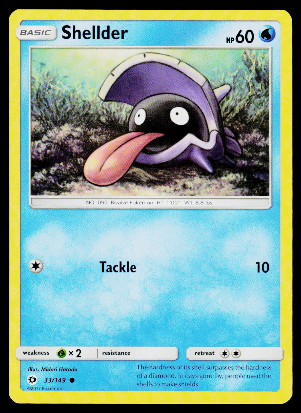 SM Base Set #33/149 Shellder