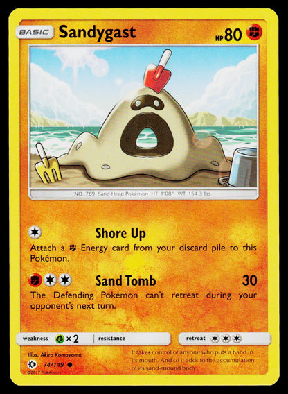 SM Base Set #74/149 Sandygast