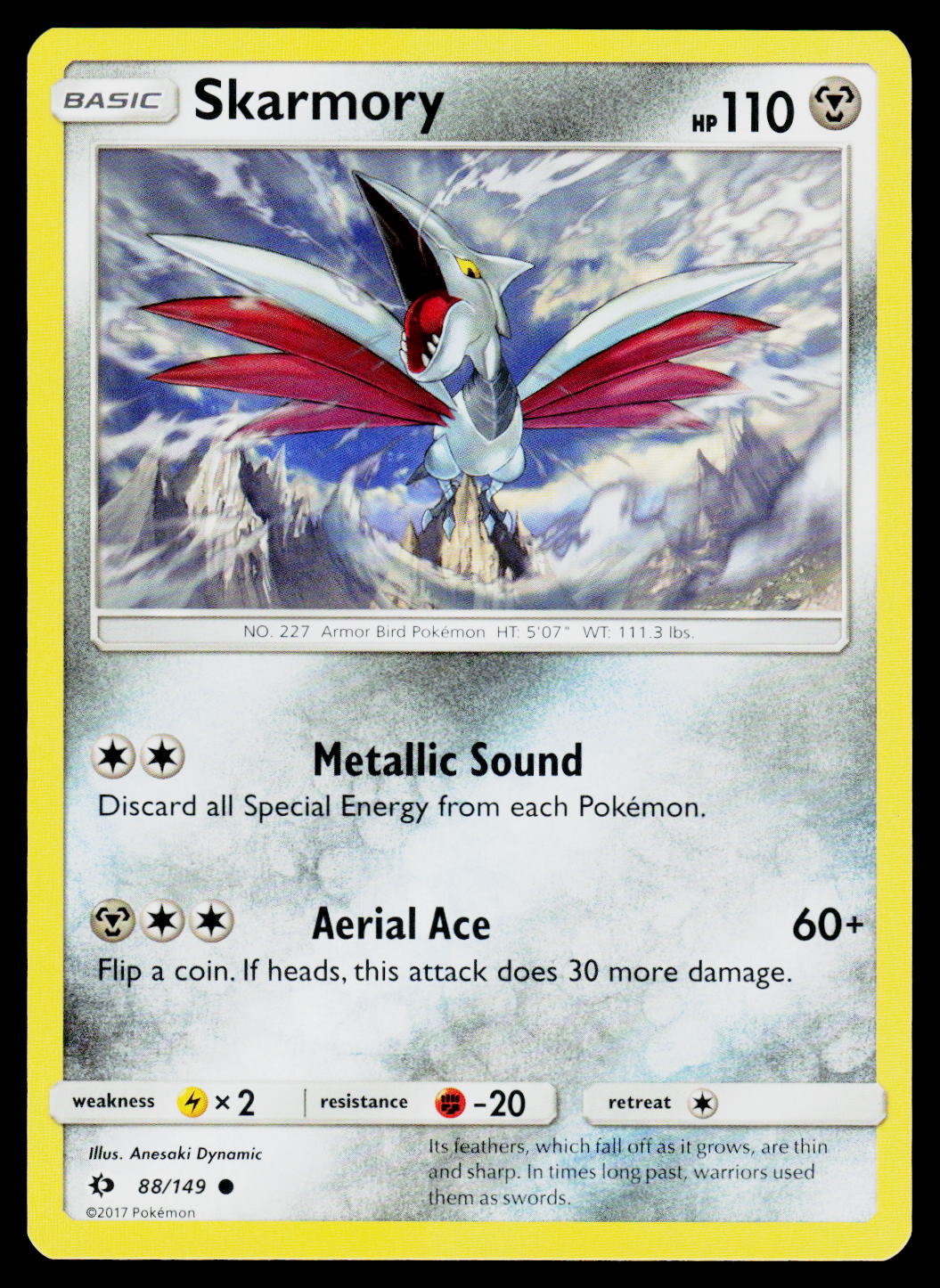 SM Base Set #88/149 Skarmory