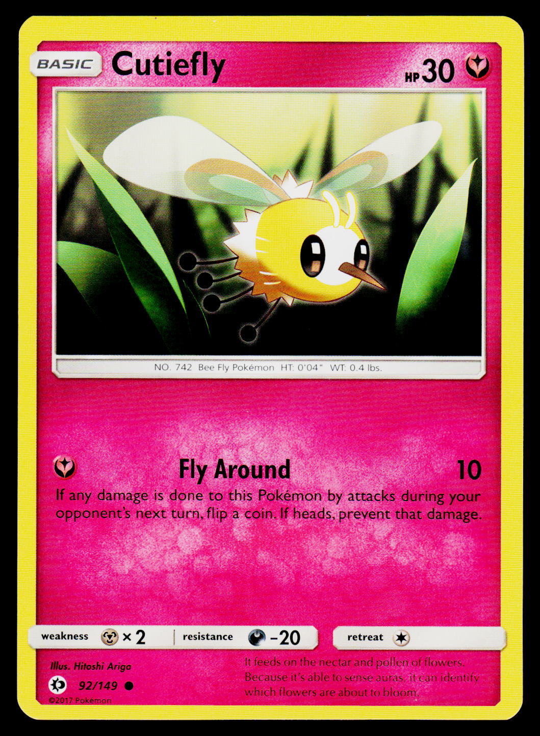 SM Base Set #92/149 Cutiefly