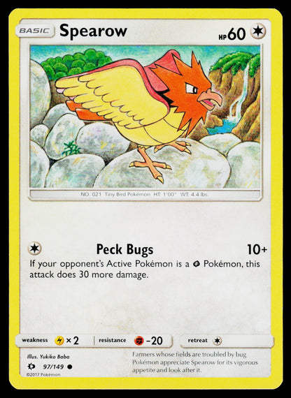 SM Base Set #97/149 Spearow