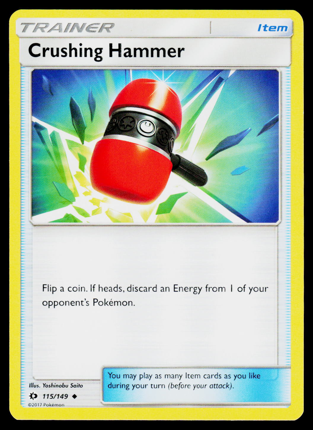 SM Base Set #115/149 Crushing Hammer
