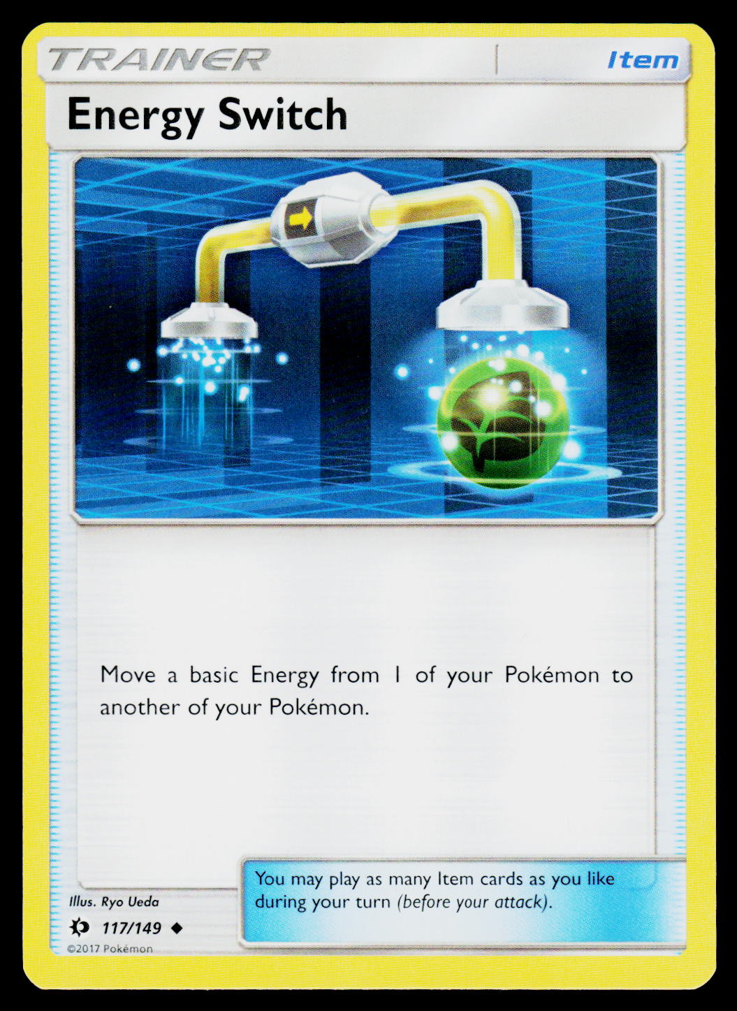 SM Base Set #117/149 Energy Switch