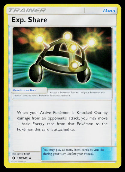 SM Base Set #118/149 Exp. Share