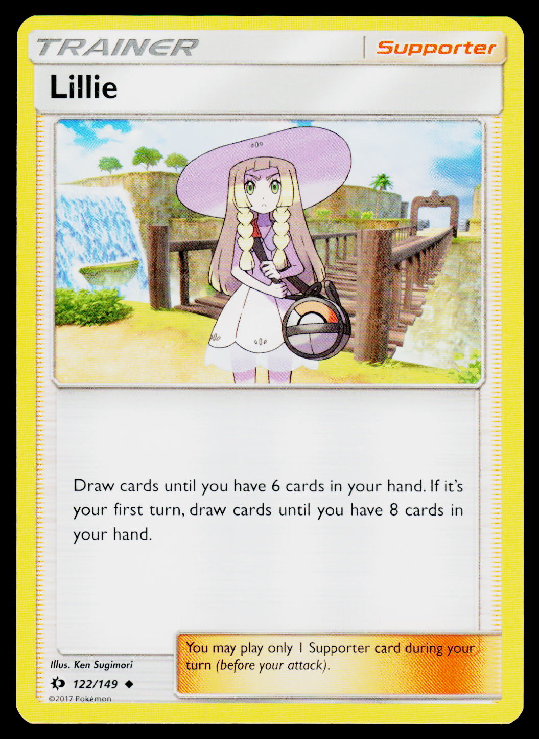 SM Base Set #122/149 Lillie