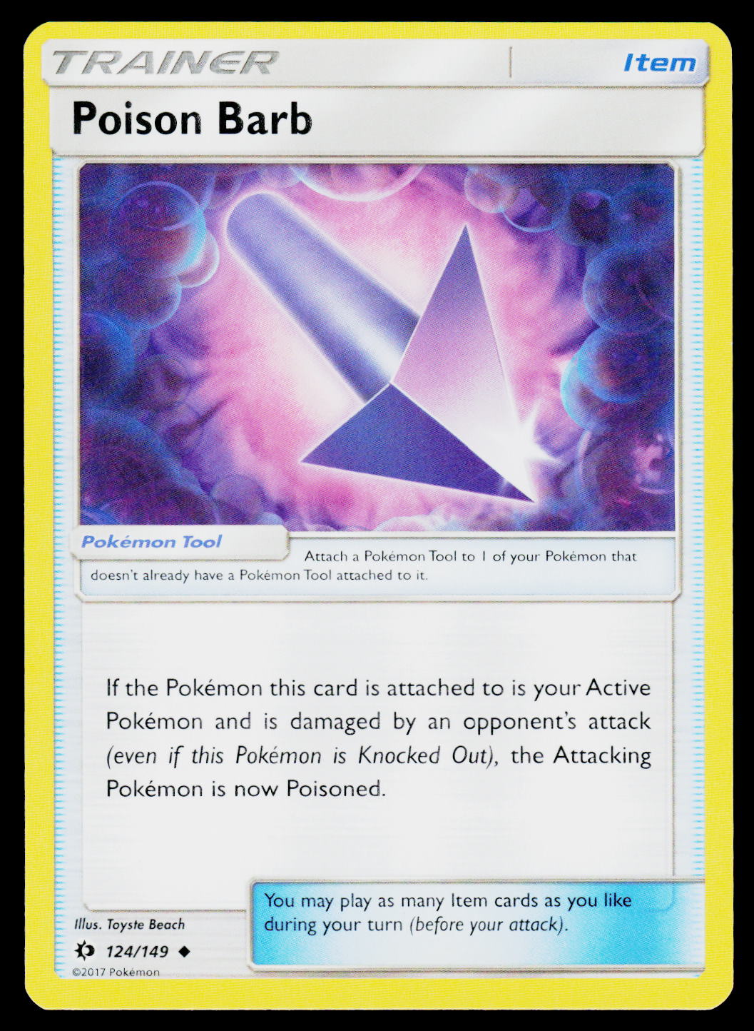 SM Base Set #124/149 Poison Barb