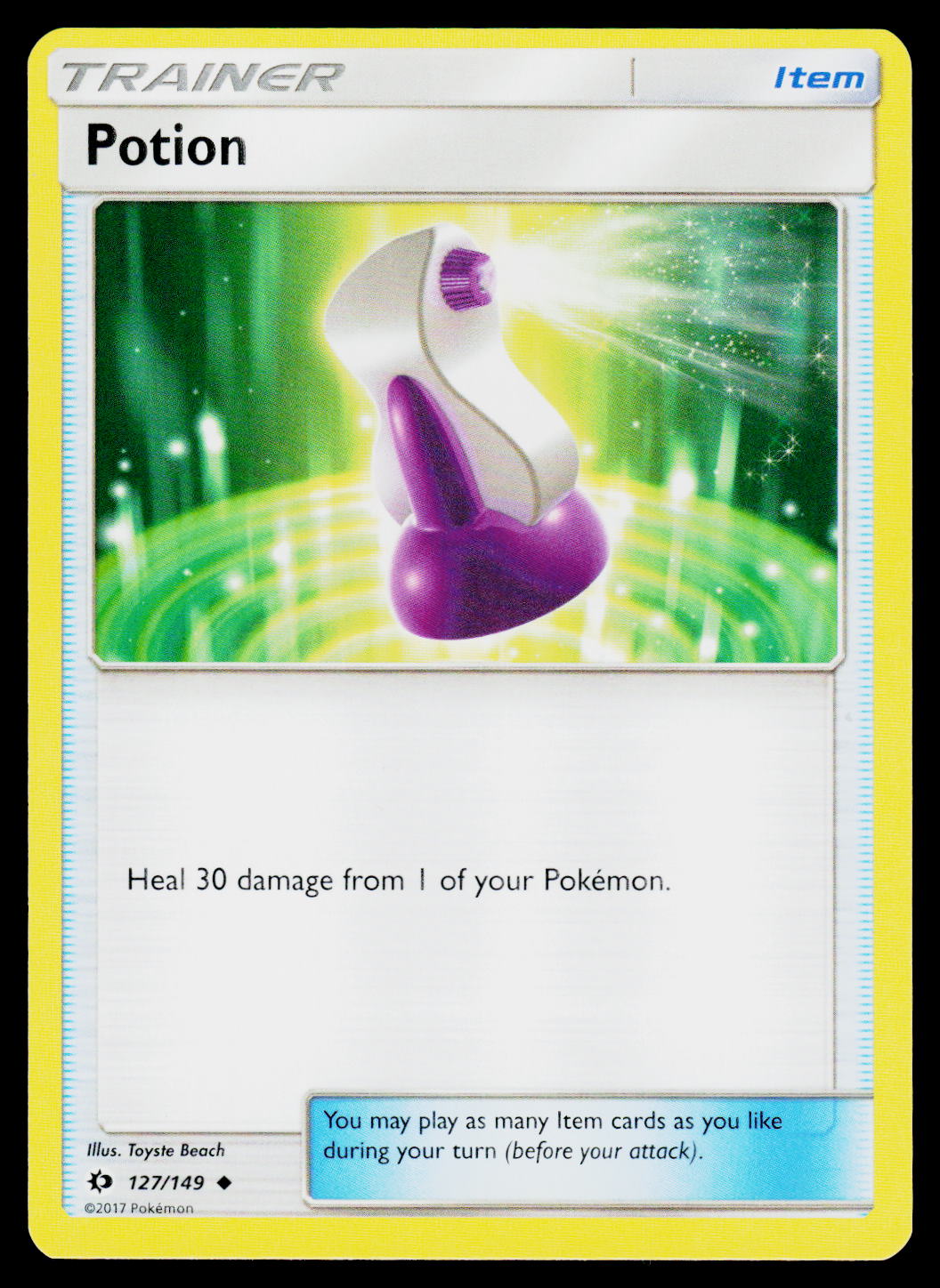 SM Base Set #127/149 Potion