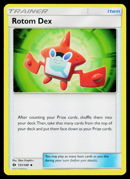 SM Base Set #131/149 Rotom Dex