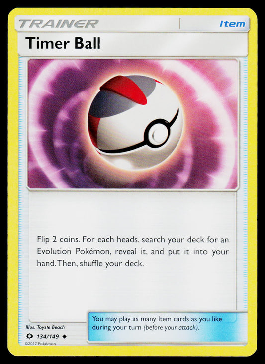 SM Base Set #134/149 Timer Ball