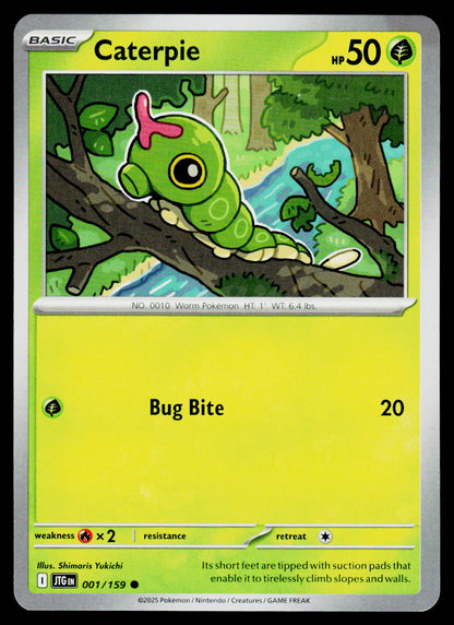 SV09: Journey Together #001/159 Caterpie