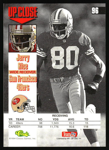 1994 Images #96 Jerry Rice