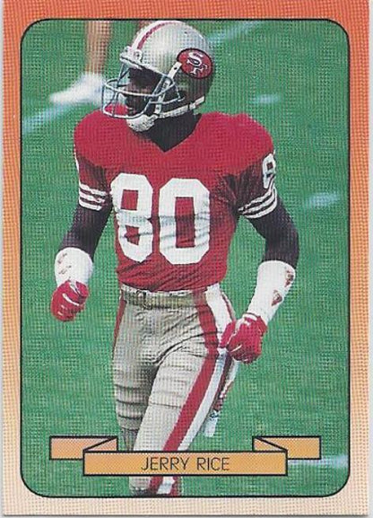 1990 Living Legends Orange (unlicensed) #NNO Jerry Rice