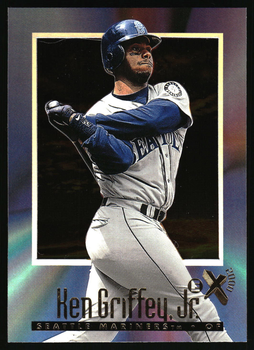 1997 SkyBox E-X2000 #40 Ken Griffey Jr. Essential-Credentials #/99