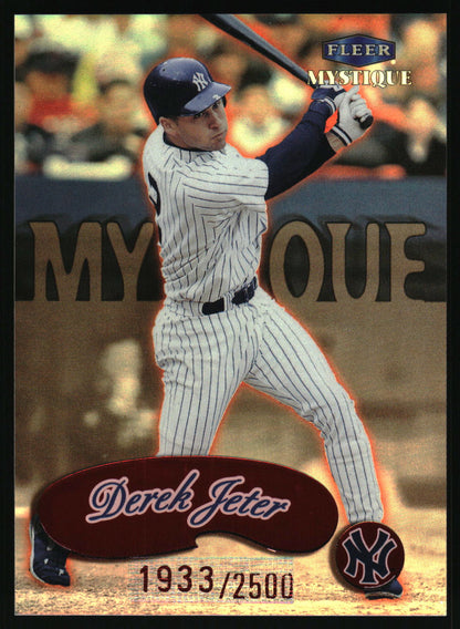 1999 Fleer Mystique #159 Derek Jeter #1933/2500