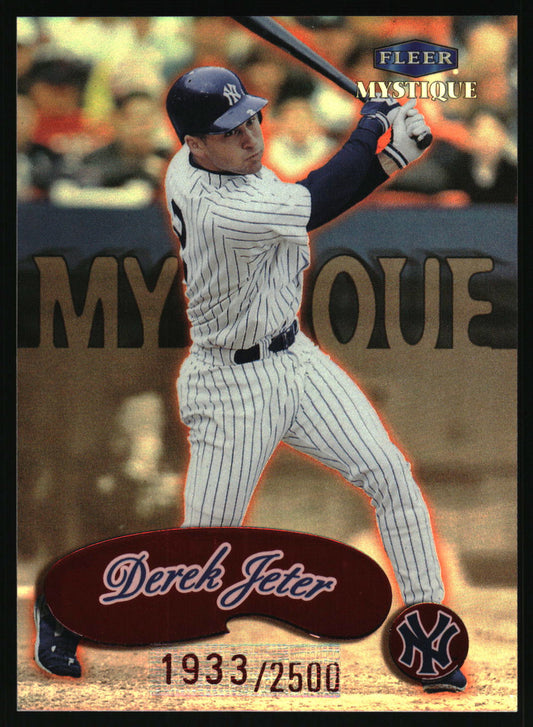 1999 Fleer Mystique #159 Derek Jeter #1933/2500
