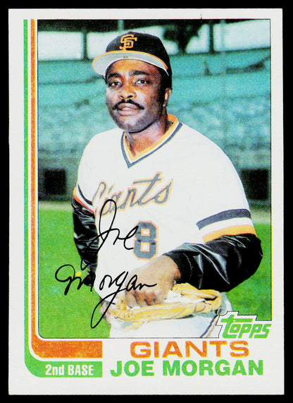 1982 Topps #754 Joe Morgan