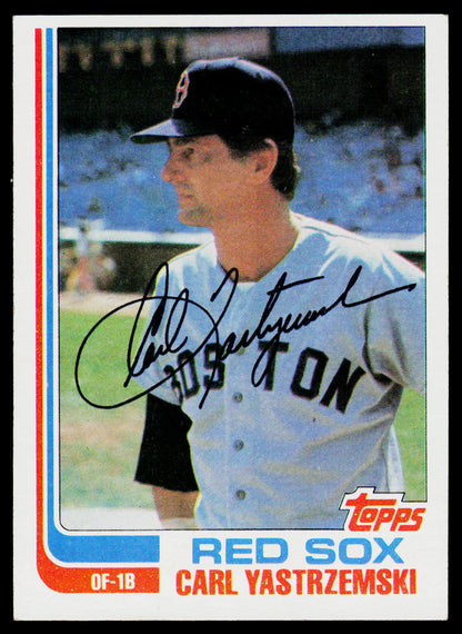 1982 Topps #650 Carl Yastrzemski