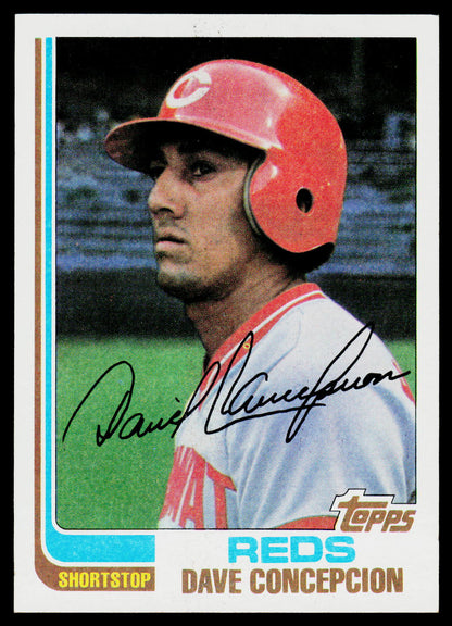 1982 Topps #660 Dave Concepcion