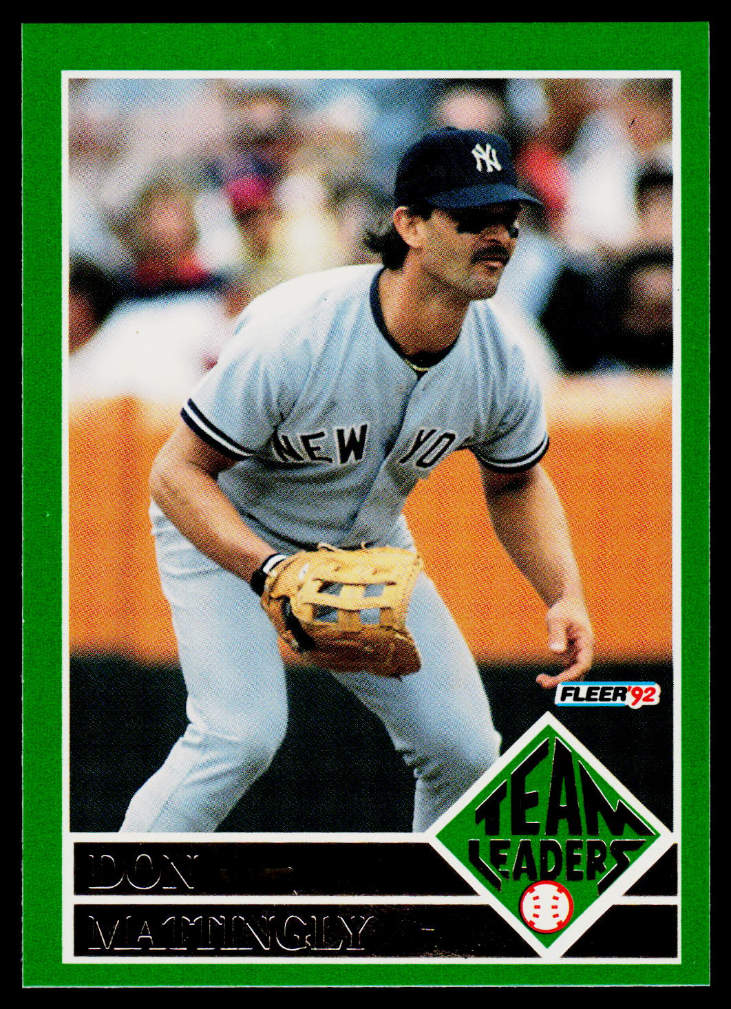 1992 Fleer #1 Don Mattingly Team Leaders