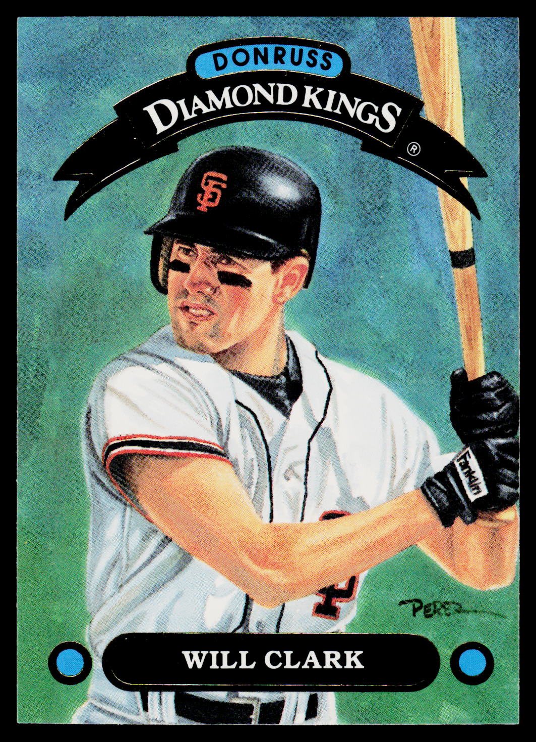 1992 Donruss #DK-2 Will Clark Diamond Kings