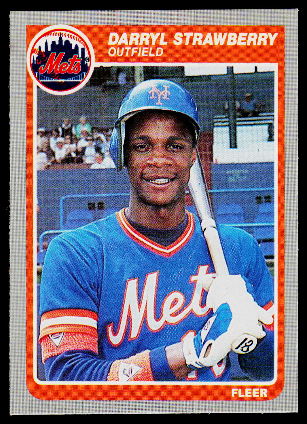 1985 Fleer #93 Darryl Strawberry