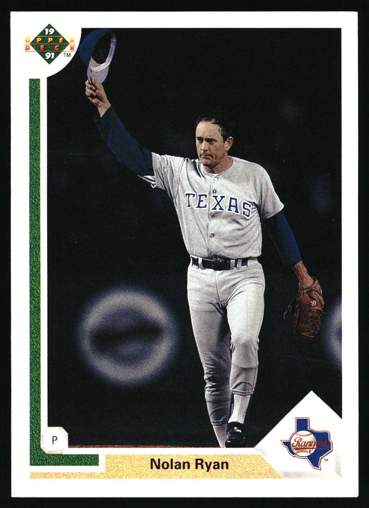 1991 Upper Deck #345 Nolan Ryan