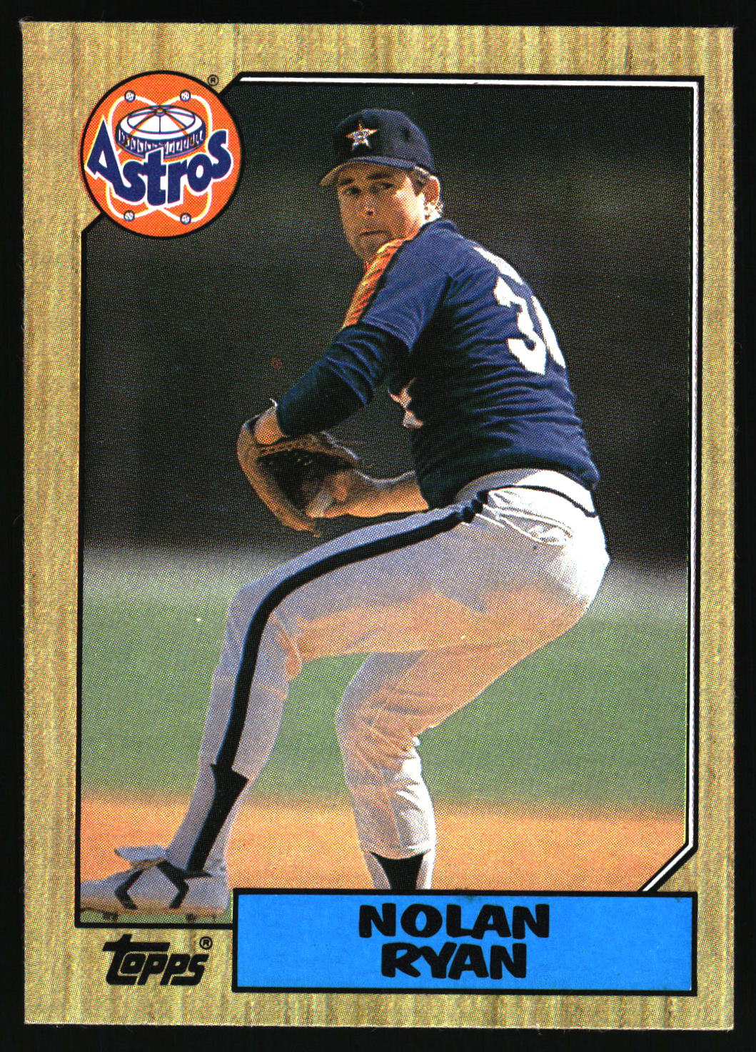 1987 Topps #757 Nolan Ryan