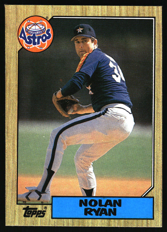 1987 Topps #757 Nolan Ryan