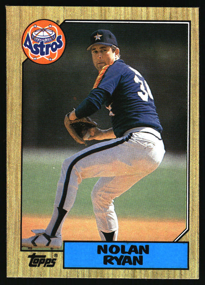 1987 Topps #757 Nolan Ryan