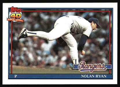 1991 Topps #1 Nolan Ryan