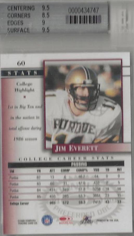 2000 Donruss Preferred #60 Jim Everett