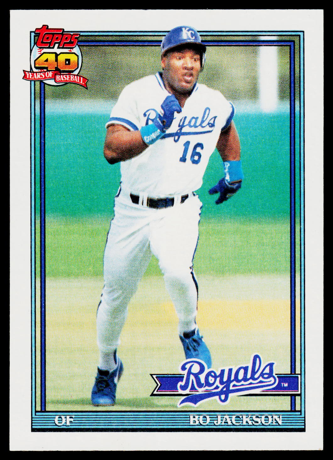1991 Topps #600 Bo Jackson