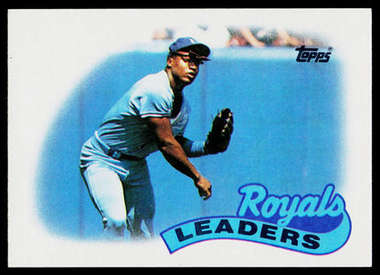 1989 Topps #789 Royals Leaders
