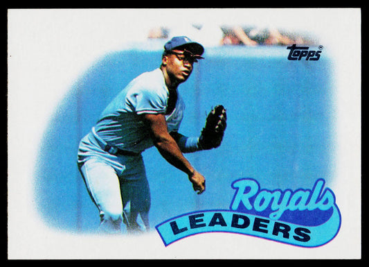 1989 Topps #789 Royals Leaders