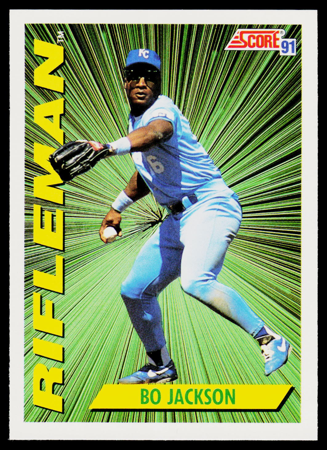 1991 Score #412 Bo Jackson
