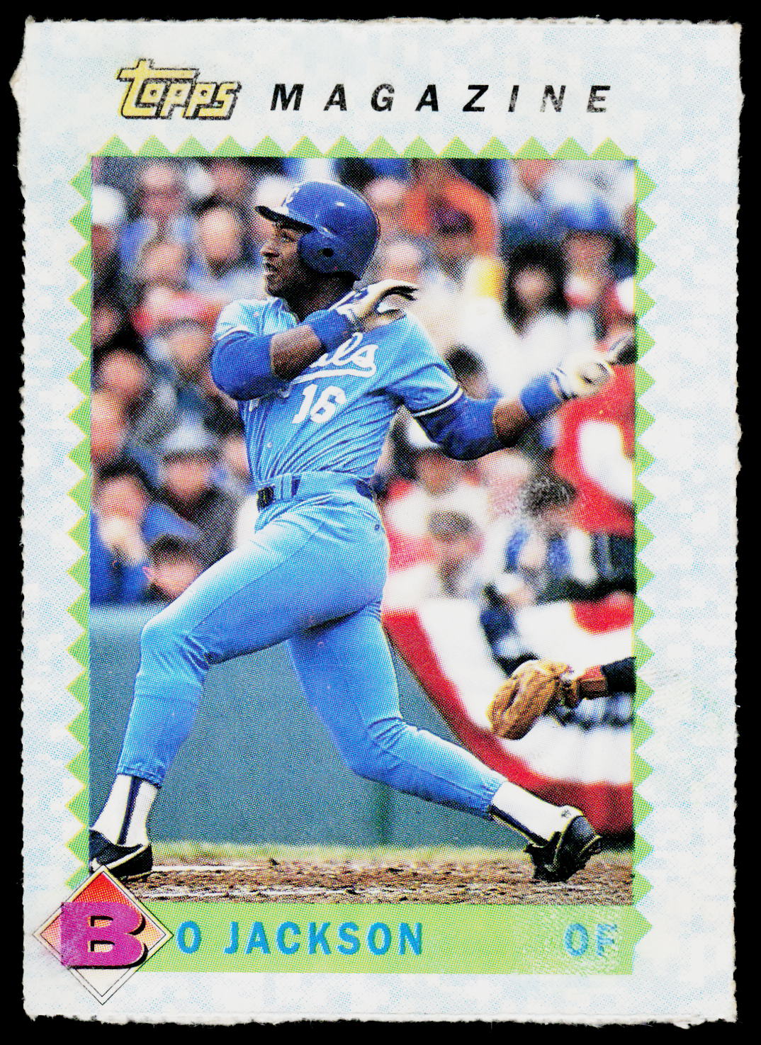 1990 Topps Magazine #TM9 Bo Jackson