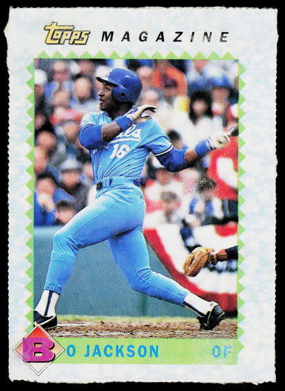 1990 Topps Magazine #TM9 Bo Jackson