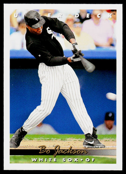 1993 Upper Deck #775 Bo Jackson Gold Hologram