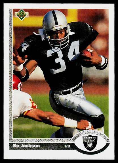 1991 Upper Deck #155c Bo Jackson