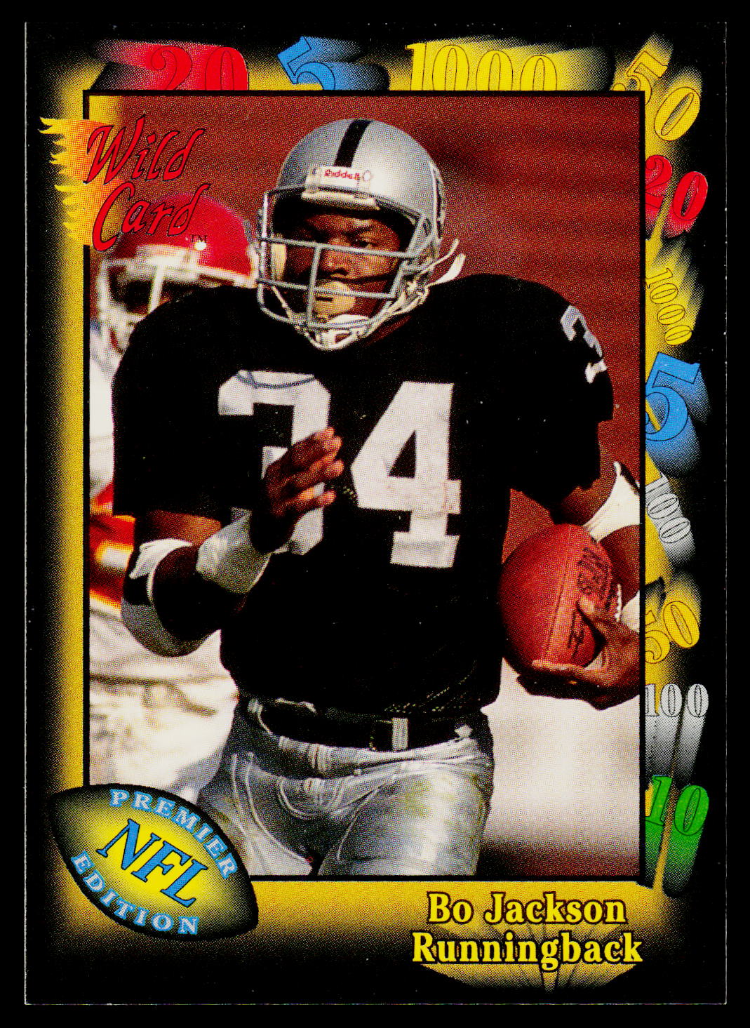 1991 Wild Card #108 Bo Jackson