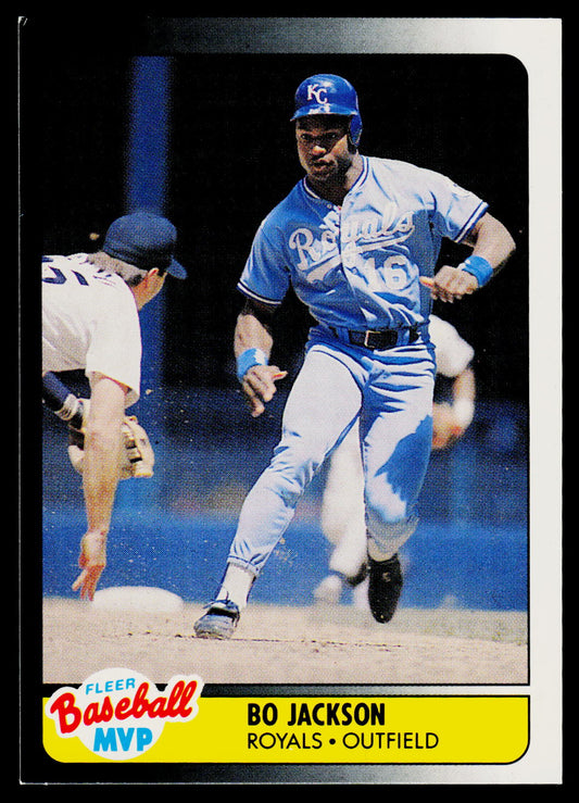 1990 Fleer Baseball MVPs #21 Bo Jackson