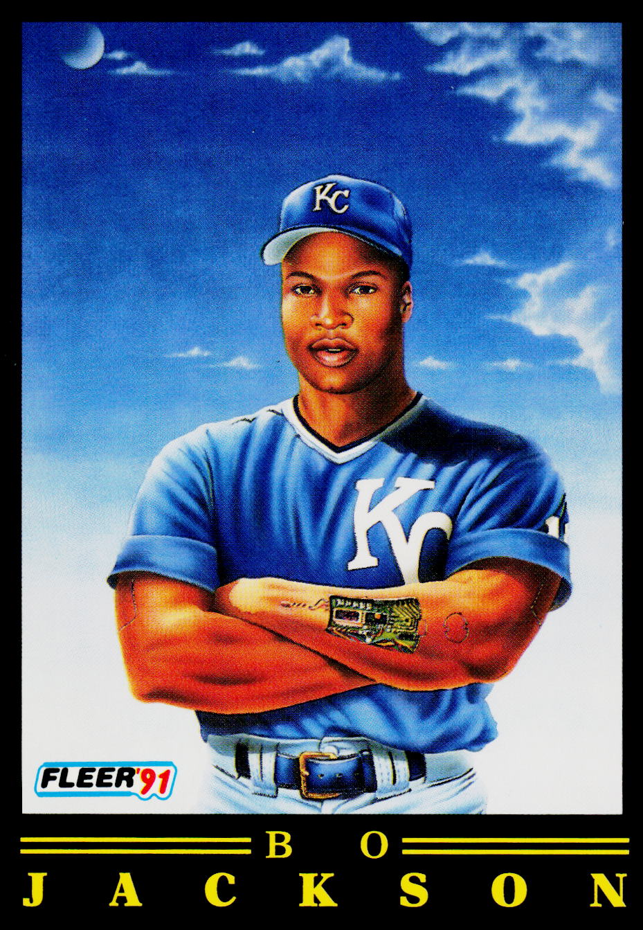 1991 Fleer #5 Bo Jackson Pro-Visions
