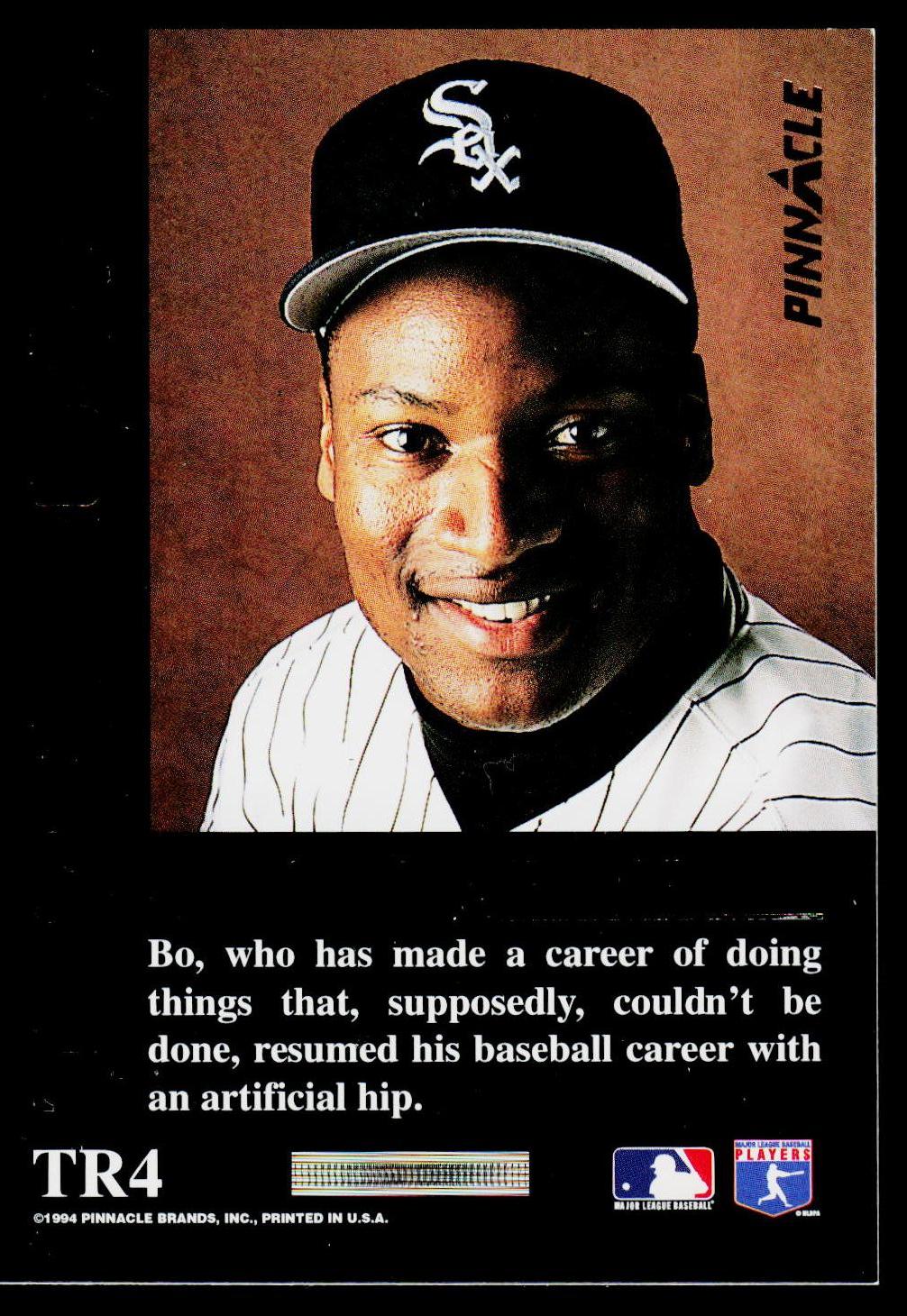 1994 Pinnacle #TR4 Bo Jackson Tribute