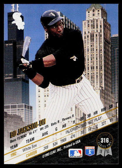 1993 Leaf #316 Bo Jackson