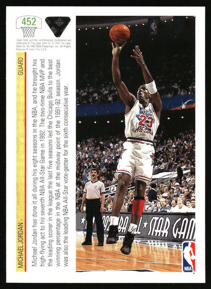 1991-92 Upper Deck #452 Michael Jordan