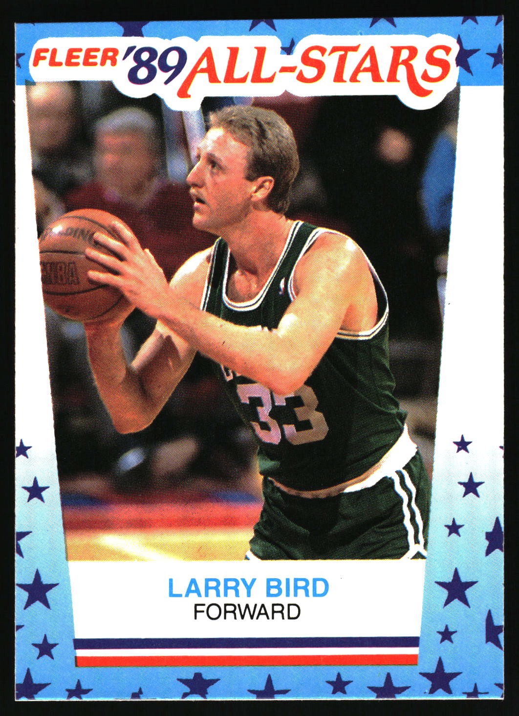 1989-90 Fleer #10 Larry Bird Stickers