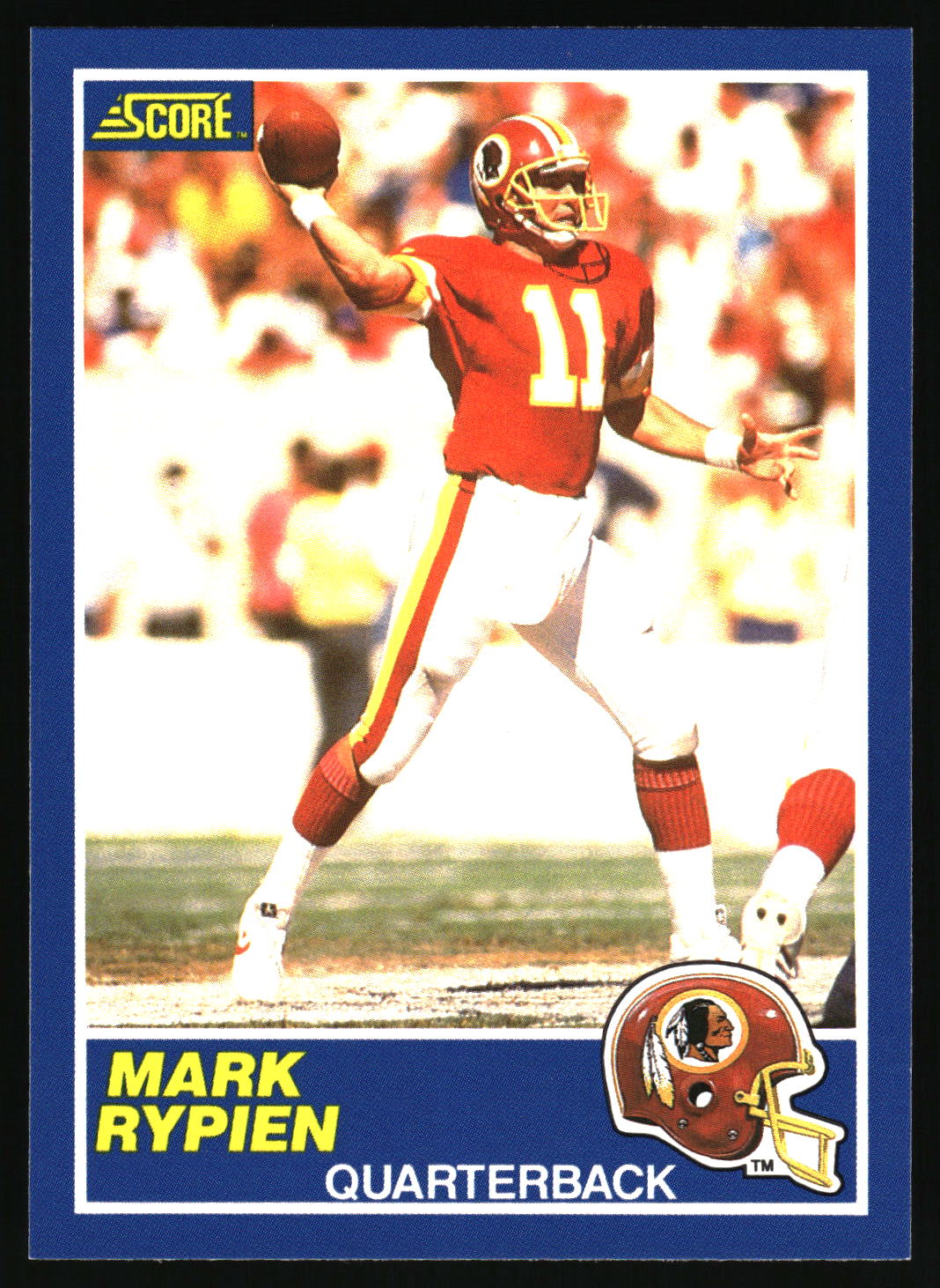 1989 Score #105 Mark Rypien