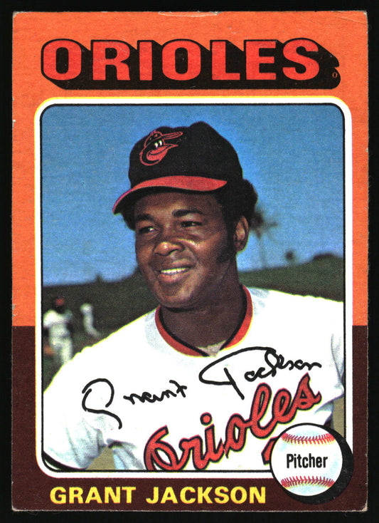 1975 Topps #303 Grant Jackson
